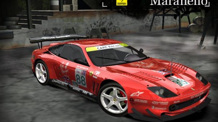 2003 Ferrari 550 Maranello GTS #88 Veloqx Prodrive Racing