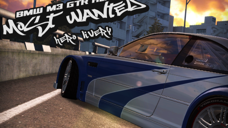 BMW M3 E46 (and GTR ALMS) Most Wanted Hero Livery