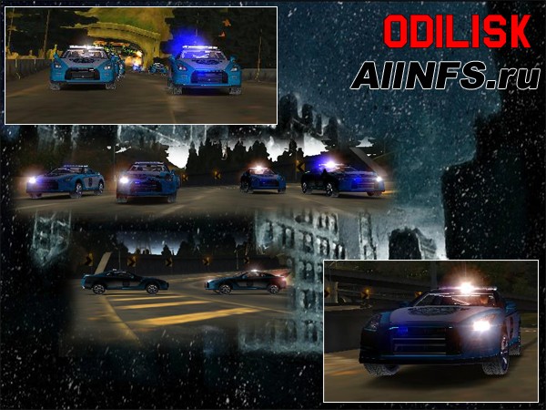 Nissan GT-R (cop) NFS Undercover