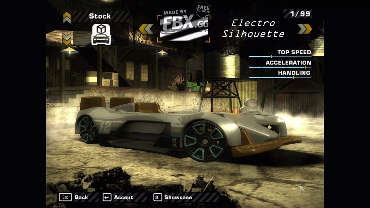 Hot Wheels Electro Silhouette