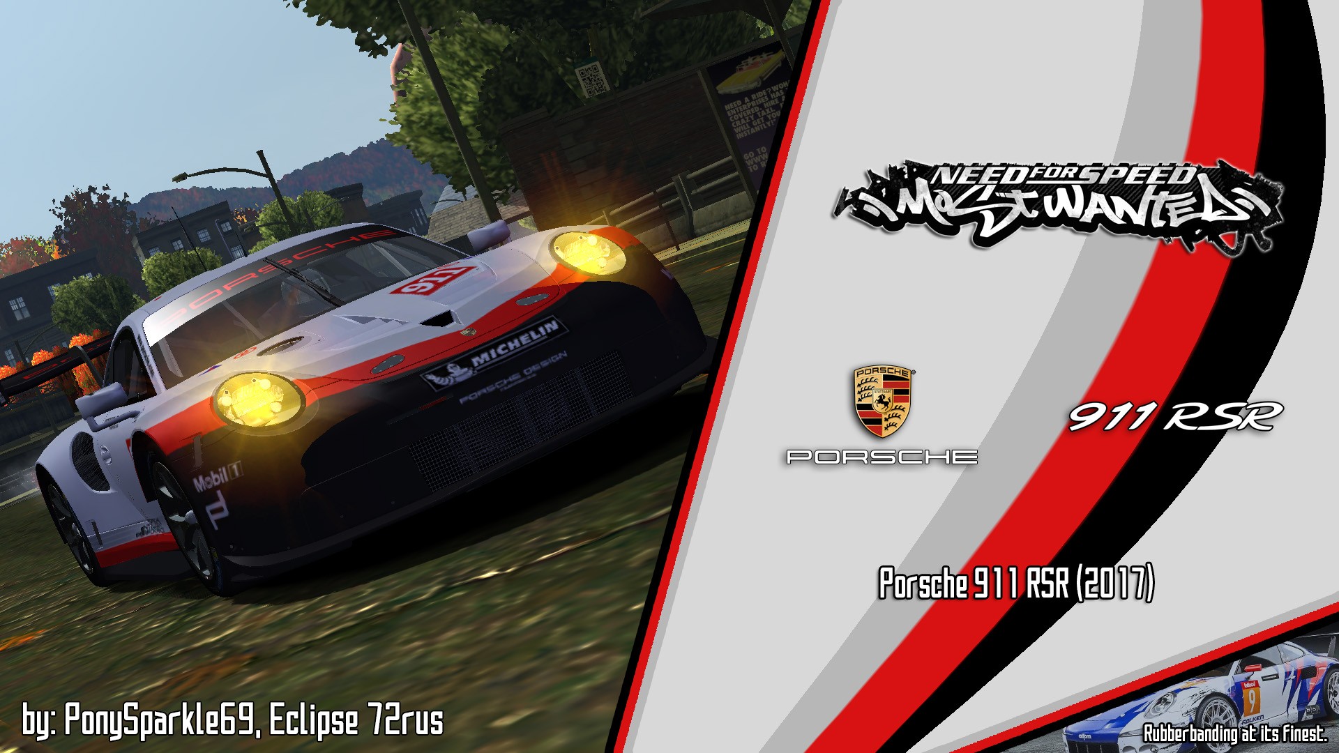 2017 Porsche 911 RSR (Add-on) (Unlimiter v4 Supported)