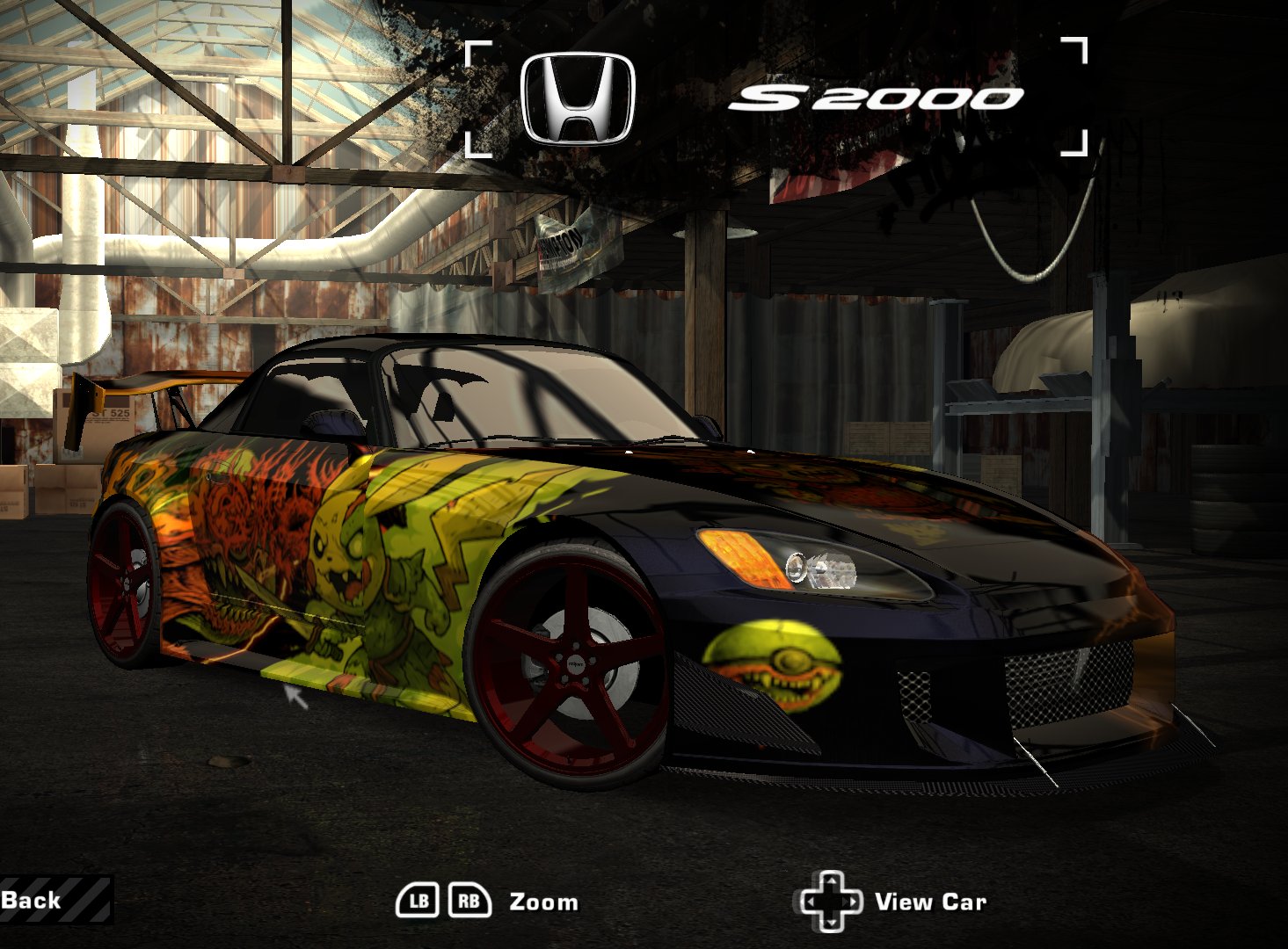 Pokemon Pikachu Zombie Samurai for Honda S2000