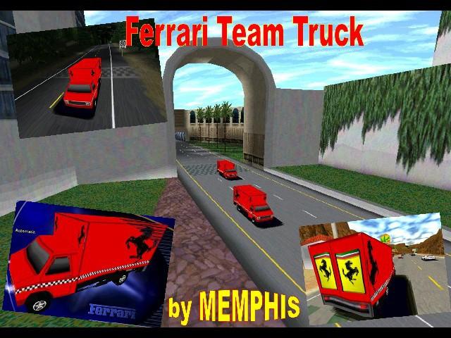 Ferrari Team Truck
