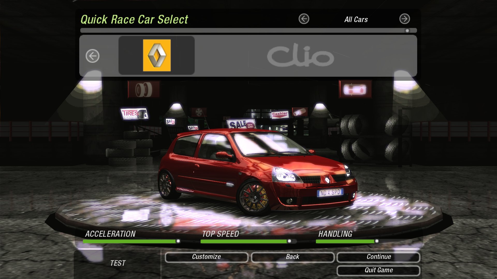 Renault Clio Sport 182 Cup Trophy