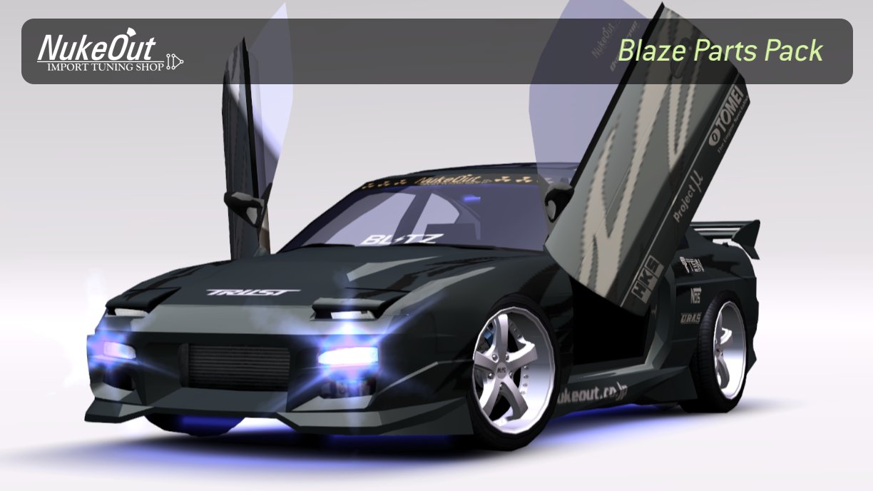 Nukeout Blaze Parts Pack