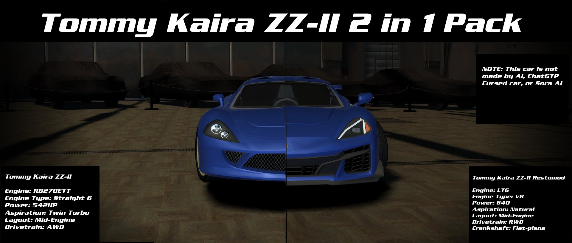 Tommykaira ZZ-II 2 in 1 pack