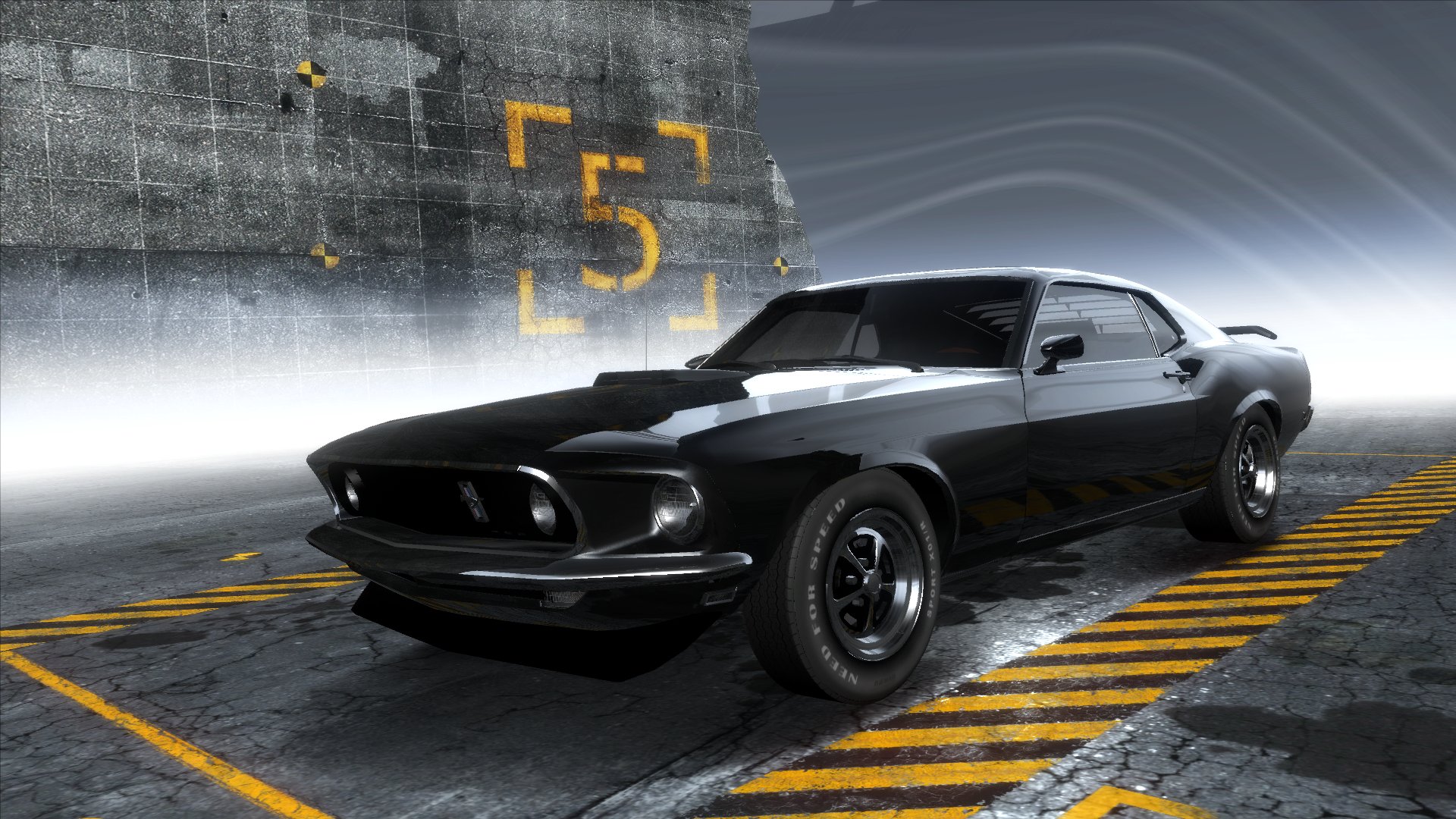 Ford Mustang Mach I Cobra Jet Ram-Air 69