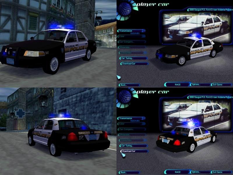 Saugus Police Dept. 2000 Ford Police Interceptor