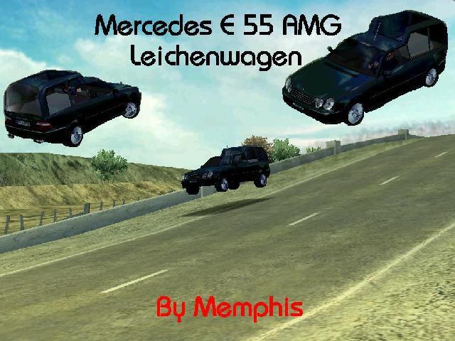 Mercedes-Benz E 55 AMG Leichenwagen