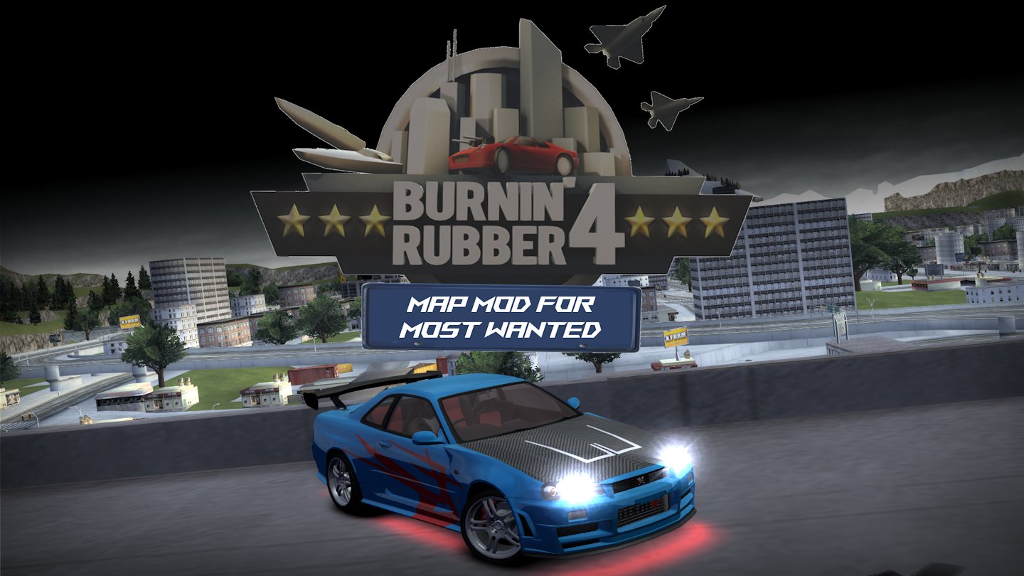 Burnin Rubber 4 Map Mod for Most Wanted