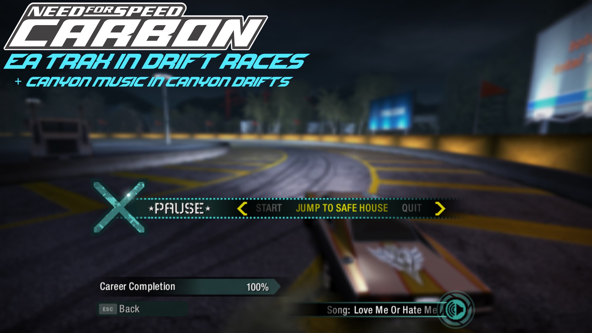  NFSC - EA Trax in Drift Races 