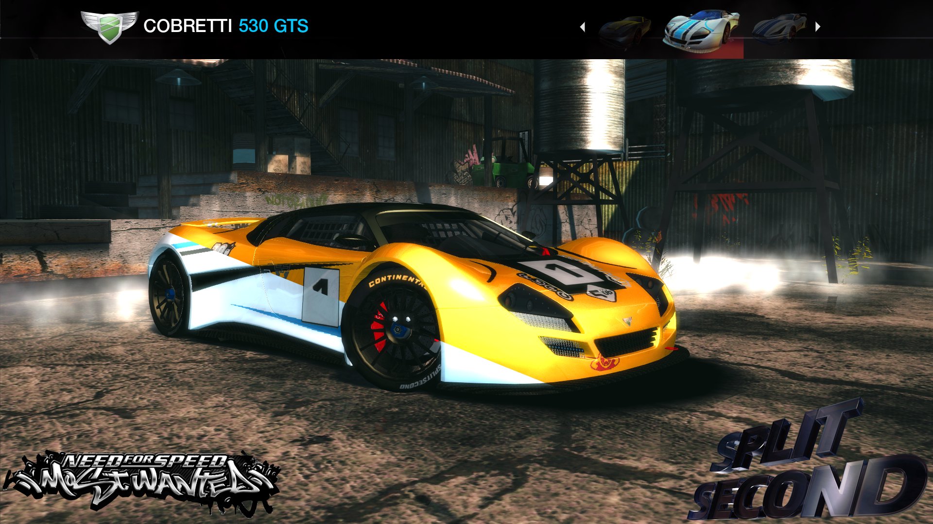 Split Second™ Cobretti 530 GTS