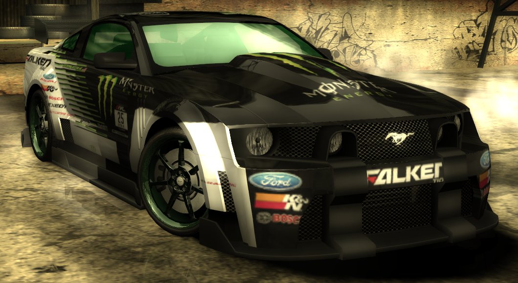 Monster Energy's Vinyl (Ford Mustang GT)
