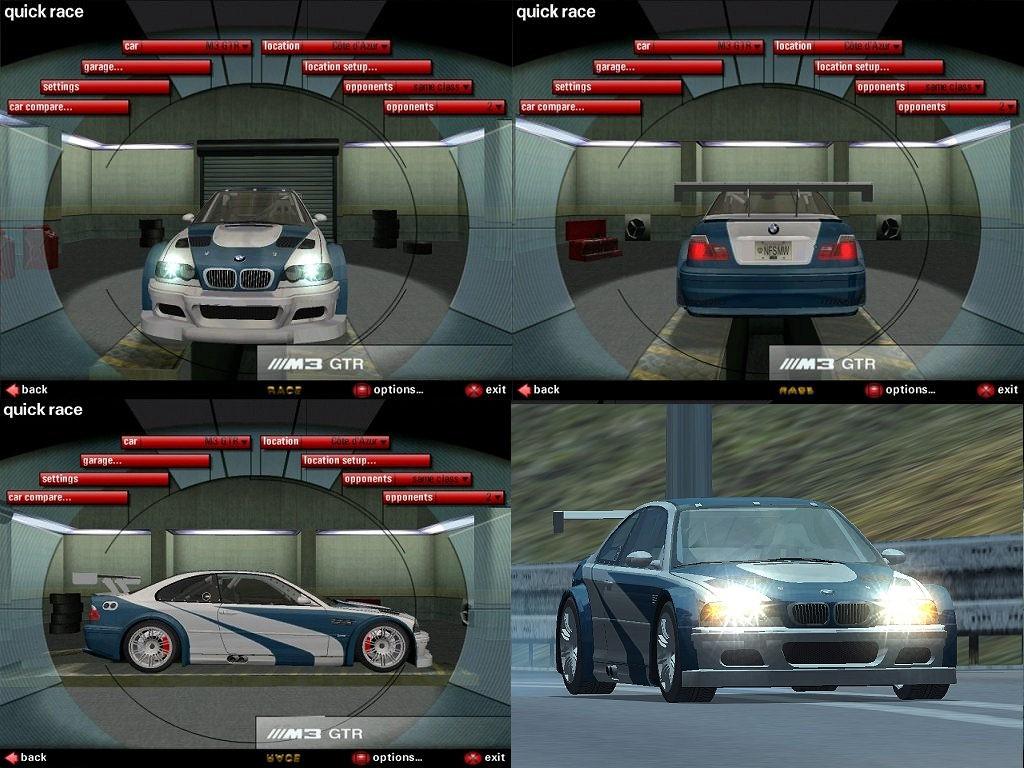 BMW Most Wanted M3 GTR