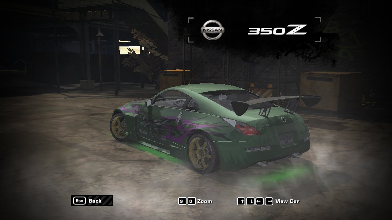 2003 Nissan 350Z Extended Customization