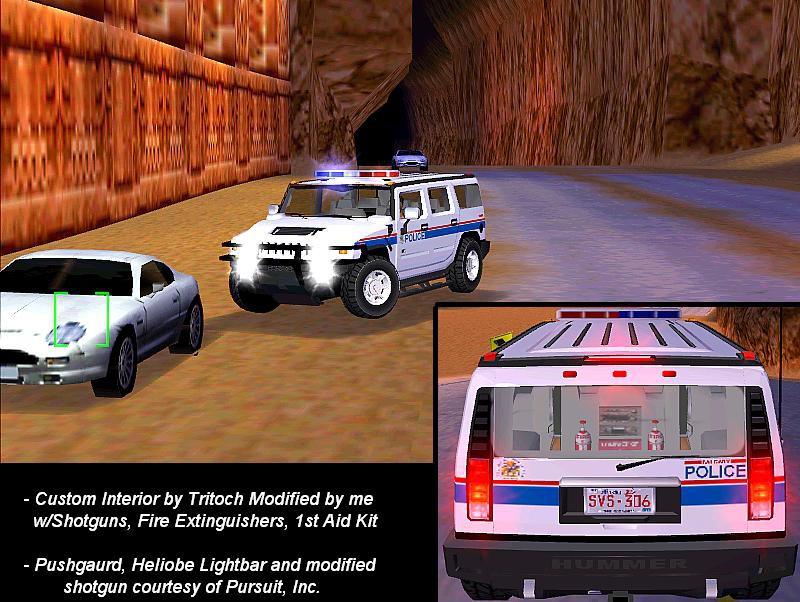 Pursuit Calgary Hummer H2