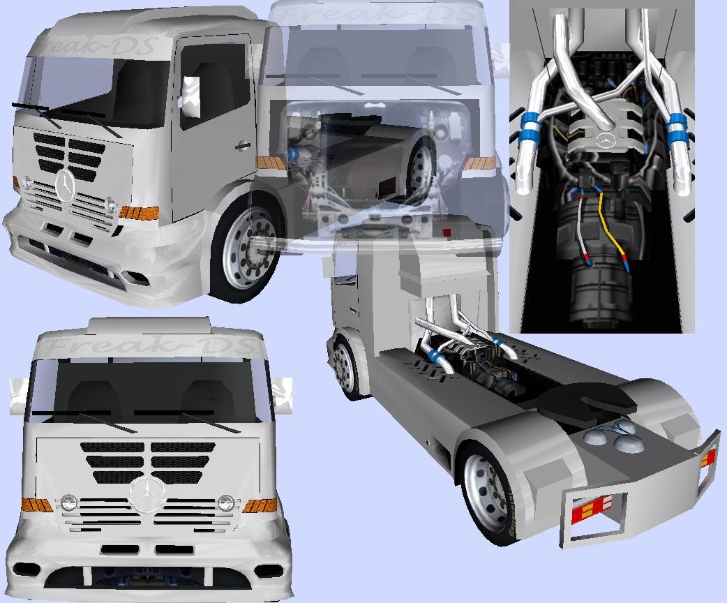 Mercedes Benz Race Truck