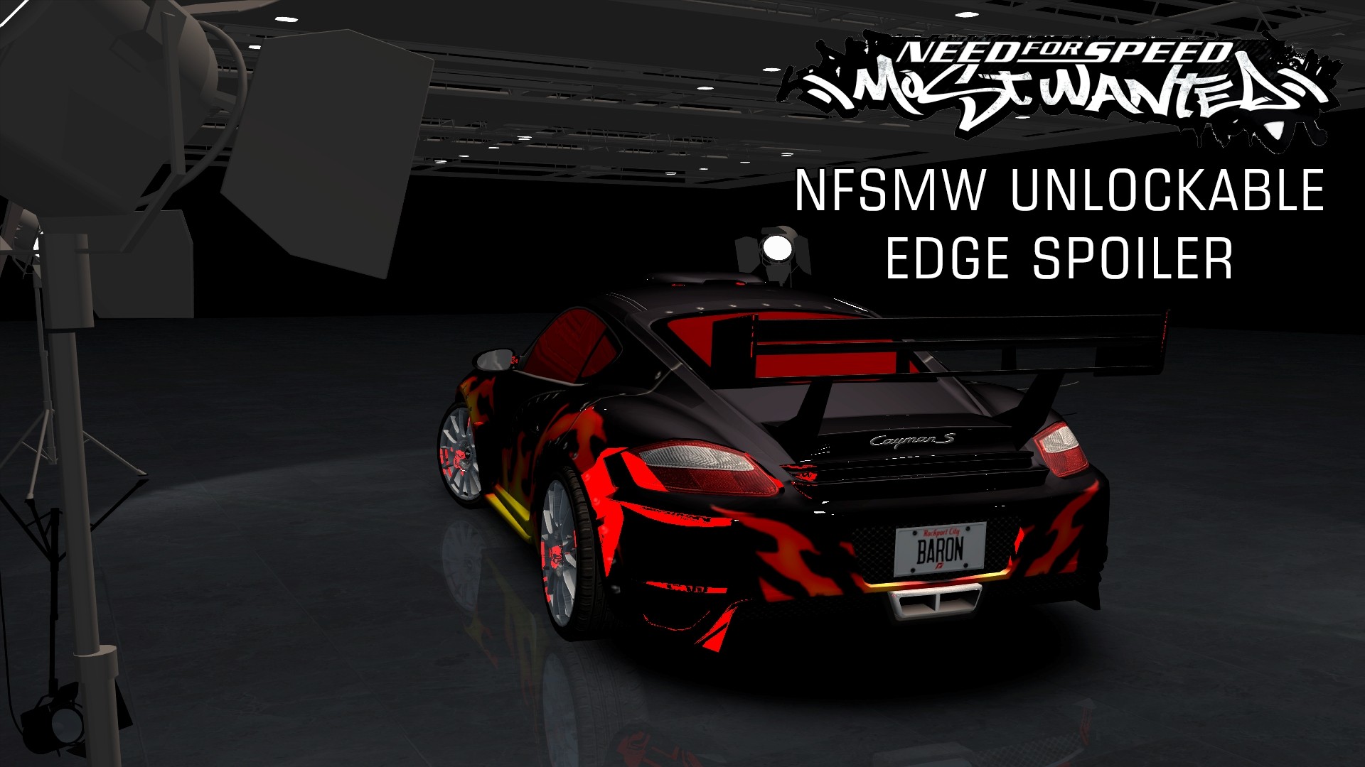 NFSMW Unlockable Edge Spoiler
