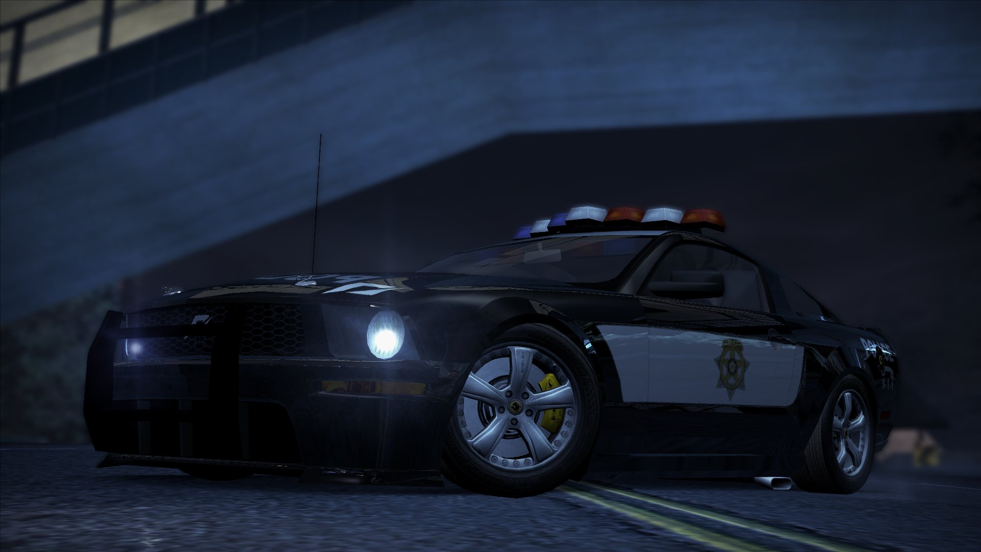 Cop/Police FORD SHELBY TERLINGUA MUSTANG COPTERLINGUA (ADDON)