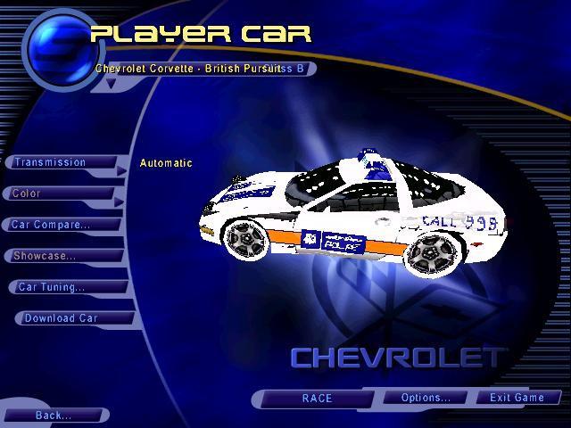 Chevrolet Corvette British Pursuit