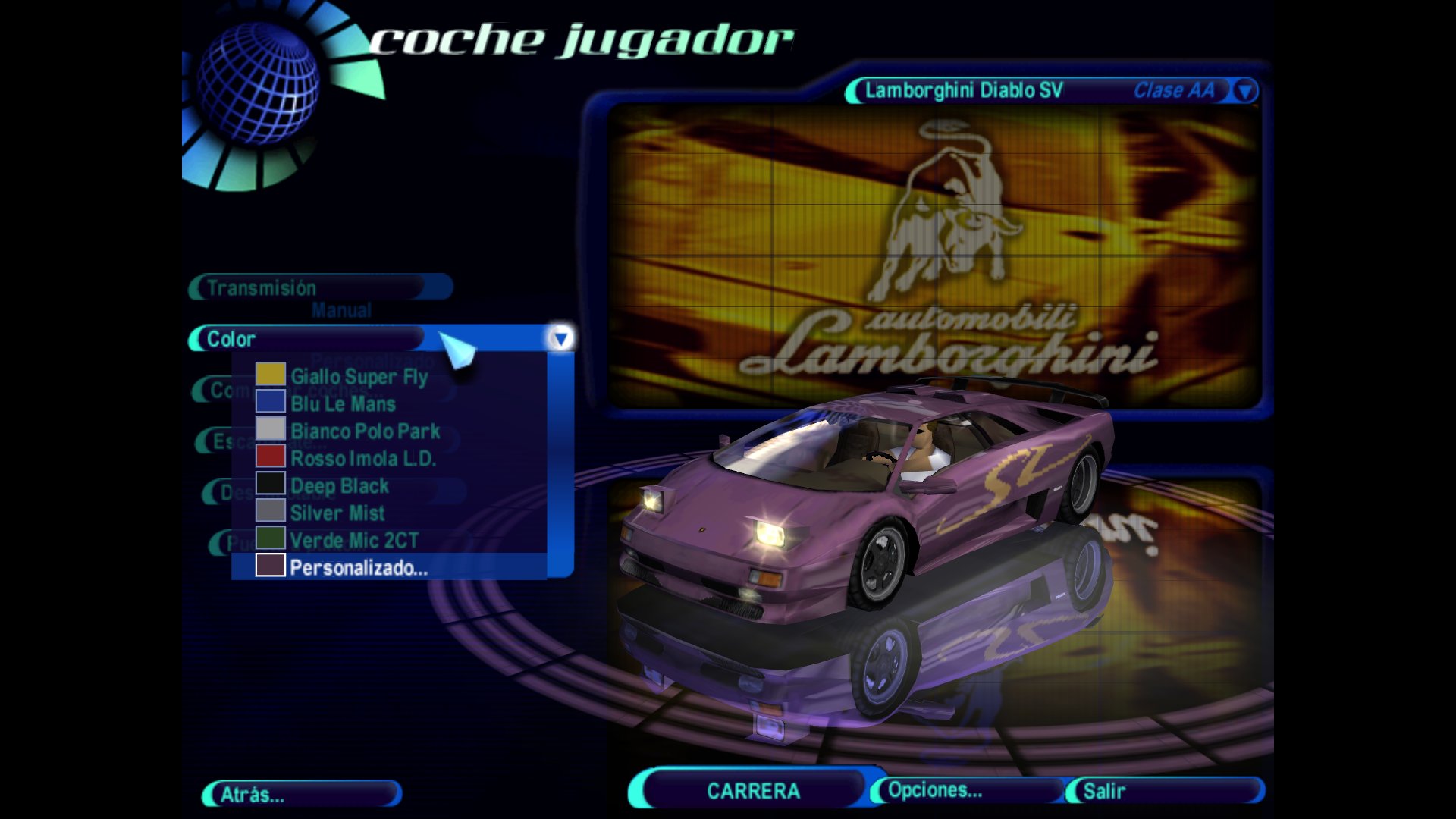 Lamborghini Diablo SV (Racer & Pursuit)