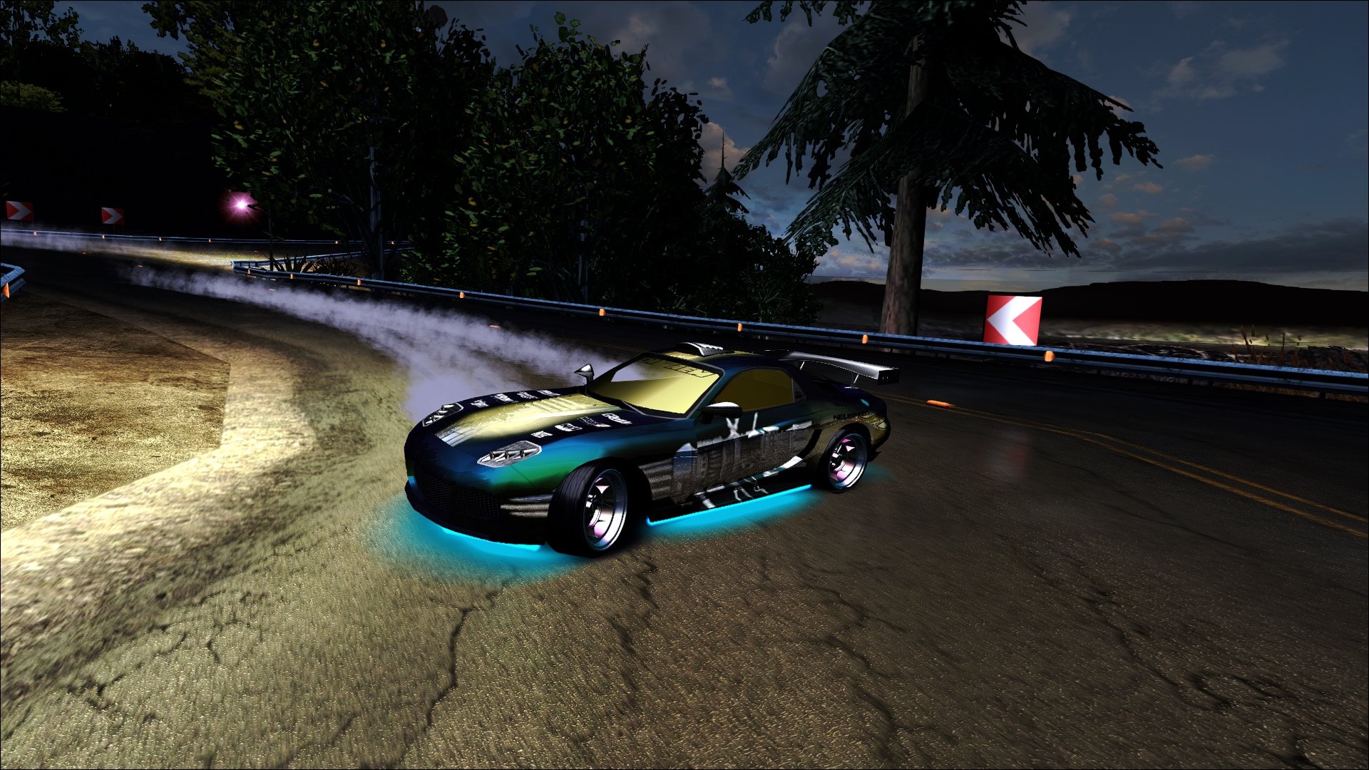 No Traffic for Downhill Drifts!