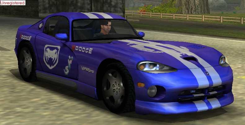 Dodge Viper GTS (blue)