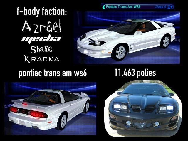 Pontiac Trans Am WS6