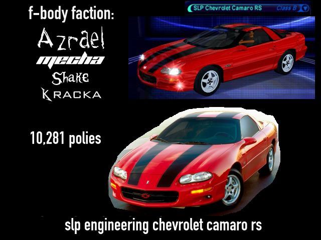 Chevrolet SLP Camaro RS