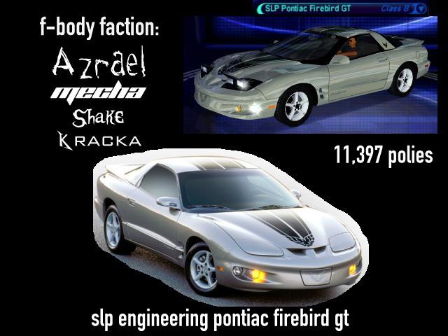 Pontiac SLP Firebird GT