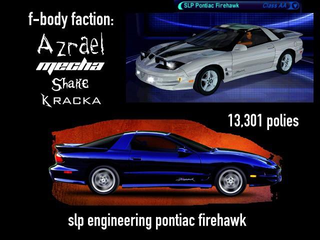 Pontiac SLP Firehawk