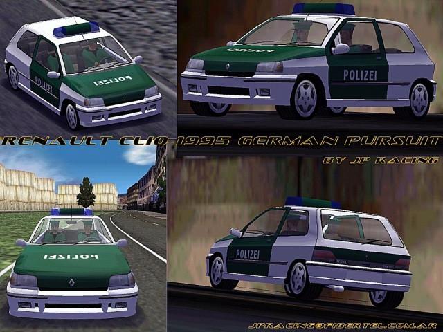 Renault Clio 1995 German Pursuit