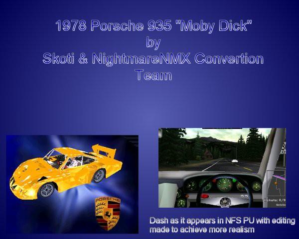 1978 Porsche 935 Moby Dick