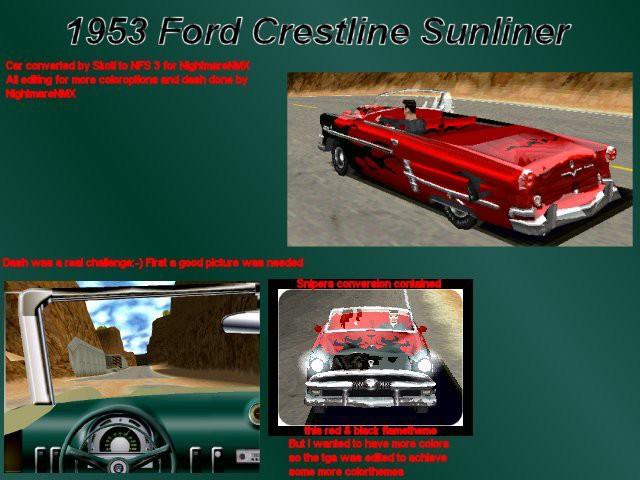 1953 Ford Crestline Sunliner