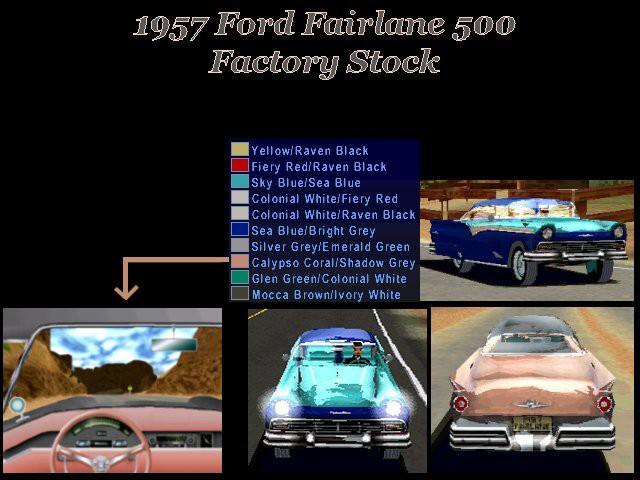 1957 Ford Fairlane 500 Factory Stock