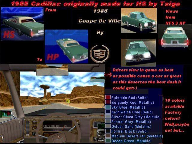 1985 Cadillac Coupe De Ville