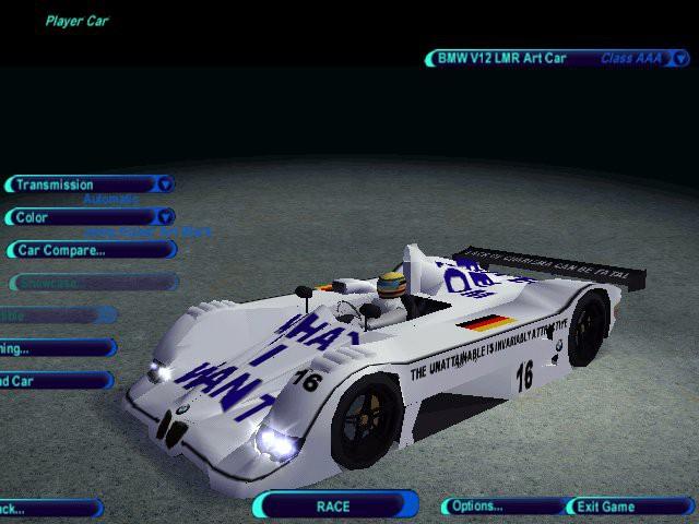 2000 BMW V12 LMR Art Car