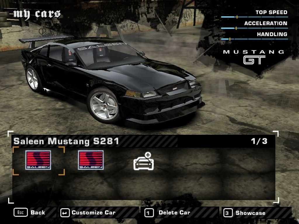 2000 Saleen Mustang S281 (Mustang Cobra R style)