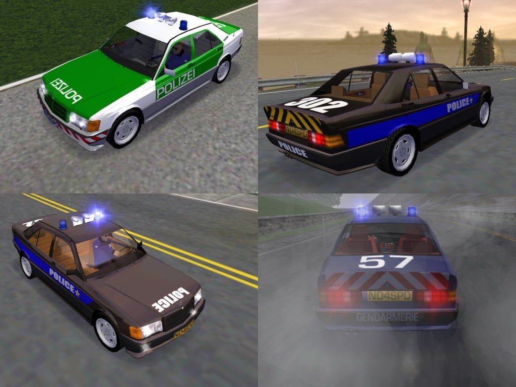 Pursuit Mercedes 190 E 3.2 AMG (W201)