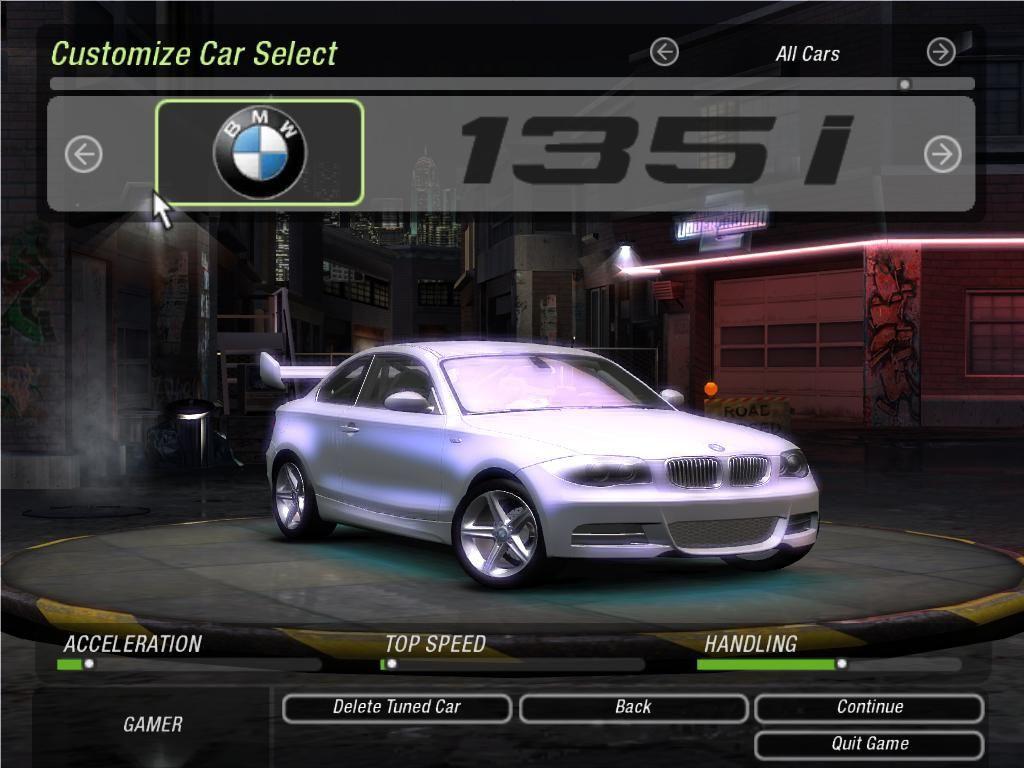2009 BMW 135i (NFS:Shift)
