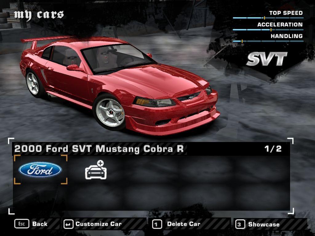 2000 Ford SVT Mustang Cobra R