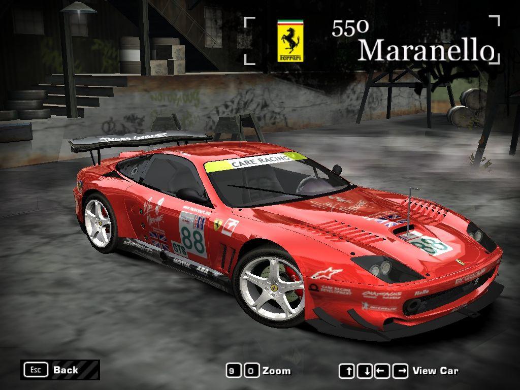 2003 Ferrari 550 Maranello GTS #88 Veloqx Prodrive Racing