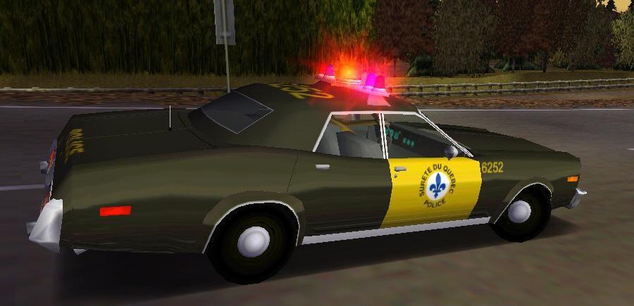 '77 Plymouth Fury 'Sûreté du Québec'