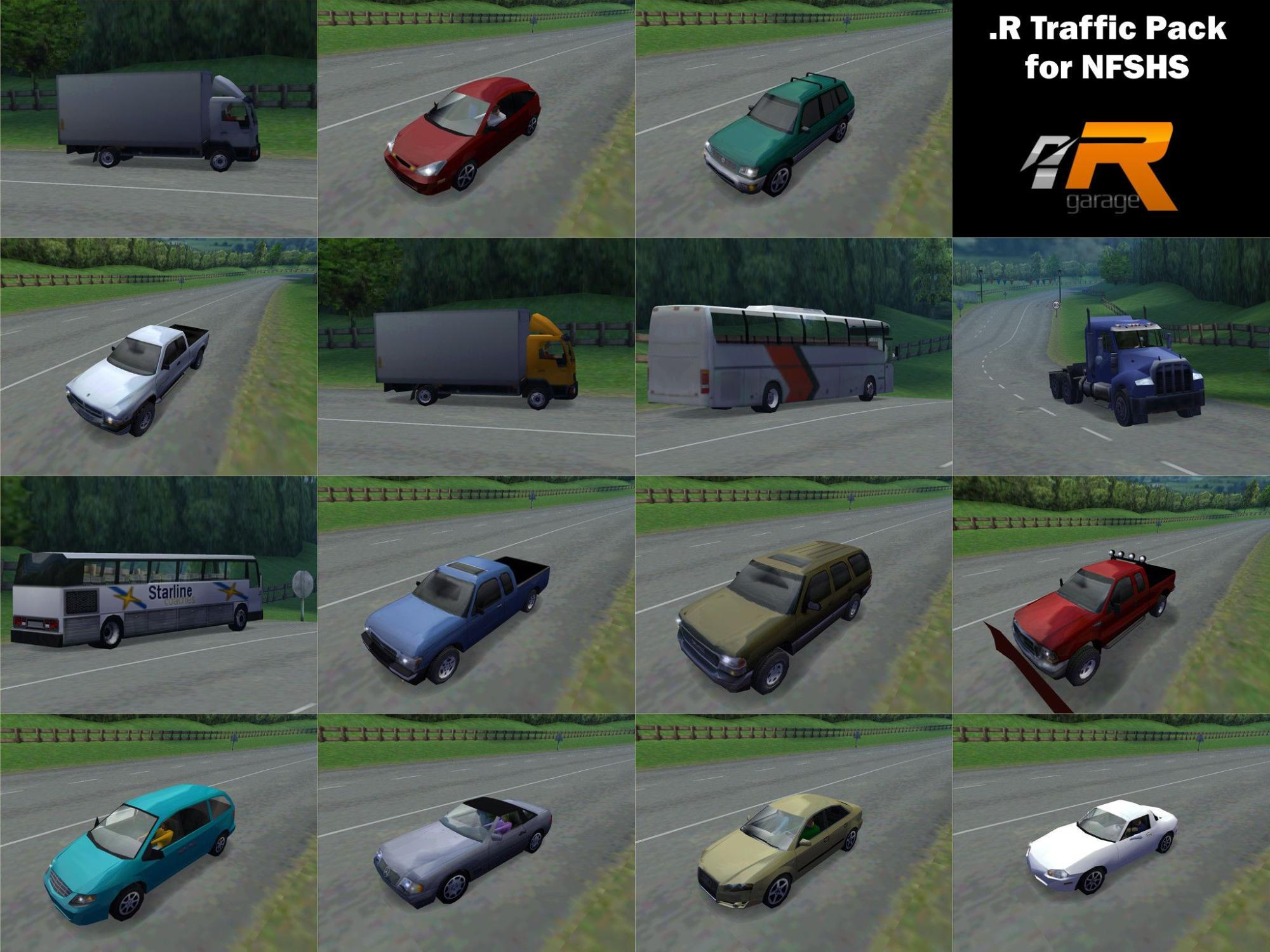 .R Traffic Car Pack