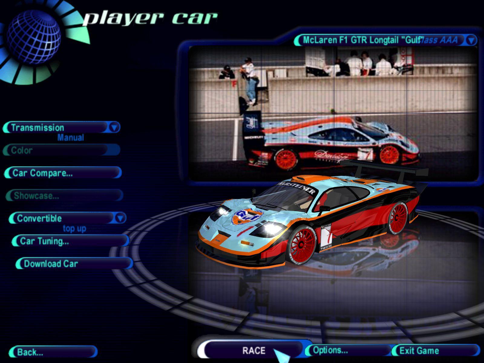 Mclaren F1 GTR Longtail Gulf