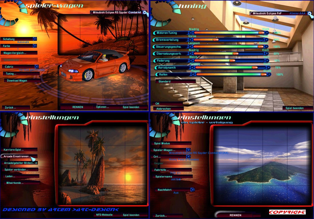 New Menus and Vidwalls