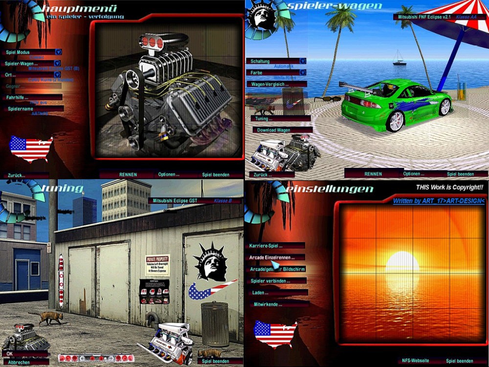 New Menus and Vidwalls: version 2.0