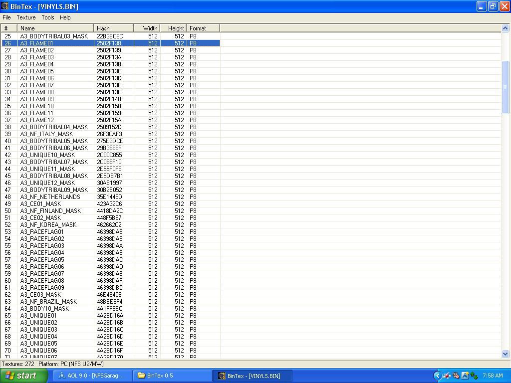 BinTex 0.5