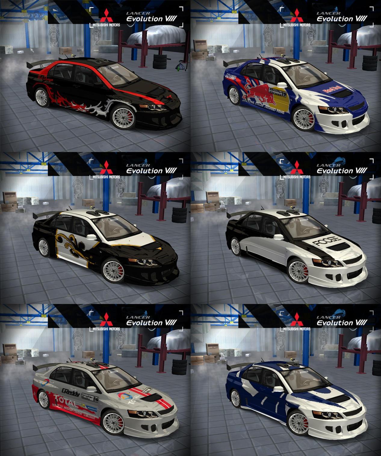 Lancer evo Vinyls