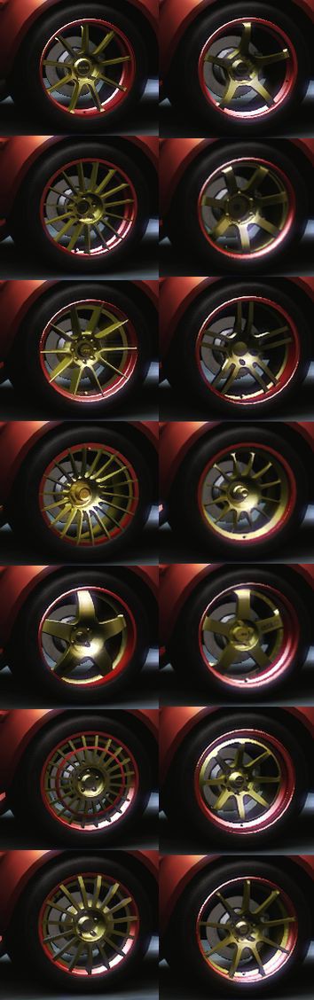 Dual Color Rims